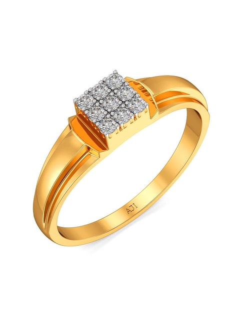 Joyalukkas Pride Diamond Collection 18k White Gold and Diamond Ring :  Amazon.in: Fashion