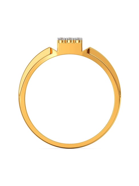 Buy Joyalukkas 18k Gold & Diamond Ring for Men Online At Best Price