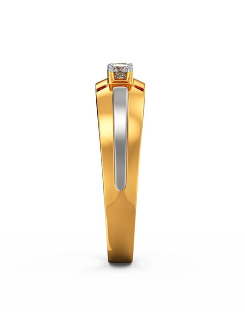 Buy Joyalukkas 18k Gold & Diamond Ring for Men Online At Best Price