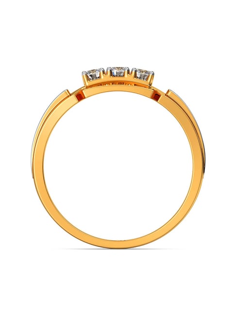 Buy Joyalukkas 18k Gold & Diamond Ring for Men Online At Best Price