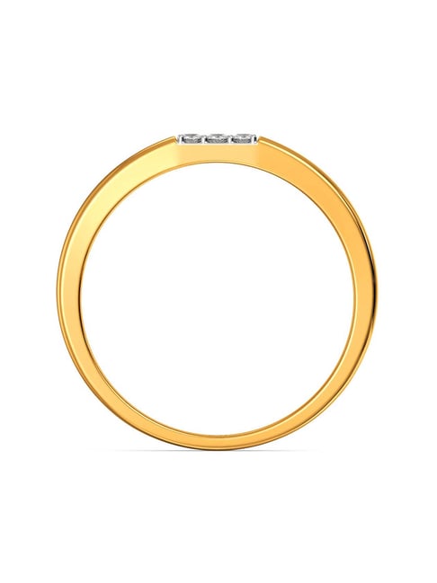 Buy Joyalukkas 18k Gold & Diamond Ring for Men Online At Best Price