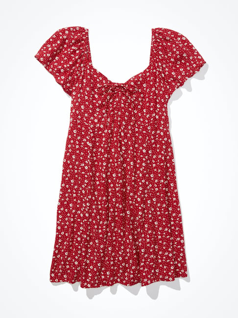 American eagle red outlet dress