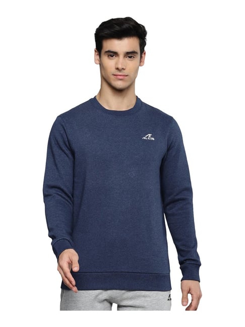 ALCIS Navy Round Neck Sweatshirt-picture-14