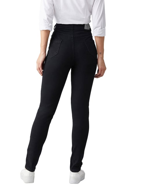 Buy DOLCE CRUDO Grey Skinny Fit Jeggings for Women Online @ Tata CLiQ