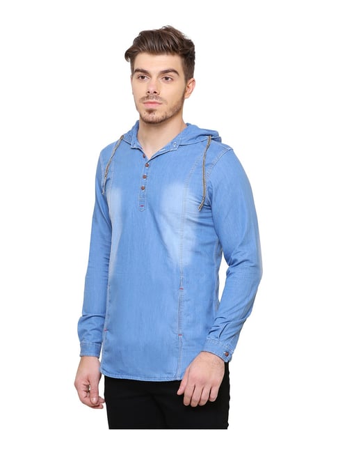 Men Hooded Shirts - Buy Men Hooded Shirts online in India