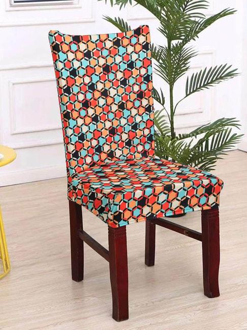 Multicolor Polyester Chair Cover, Pier One Dining Room Chair Covers With Arms