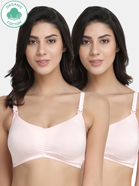 Buy Zivame Pink Non-Wired Full Coverage Bra for Women's Online @ Tata CLiQ