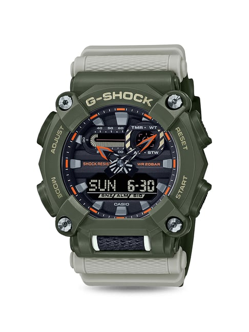 Casio GA-900HC-3ADR G Shock Analog-Digital Watch for Men