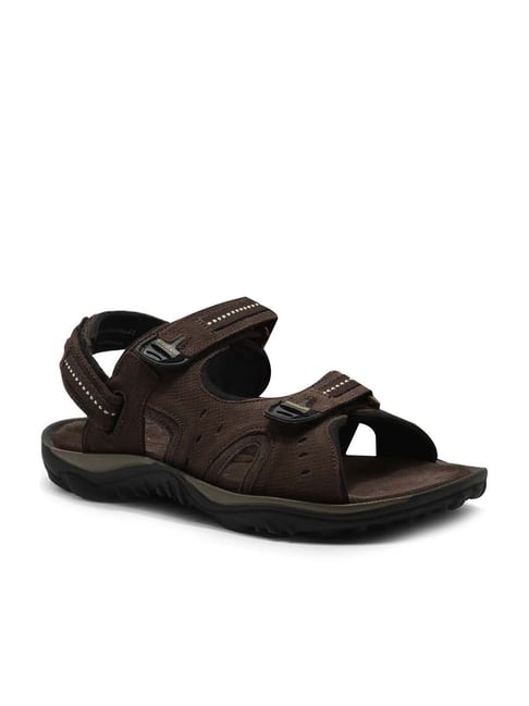 Woodland Men's Brown Floater Sandals