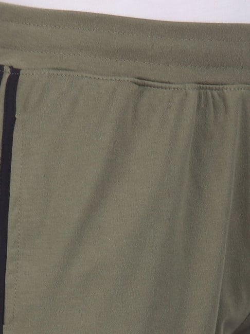 Buy Colt Olive Green Regular Fit Trackpants for Mens Online @ Tata CLiQ