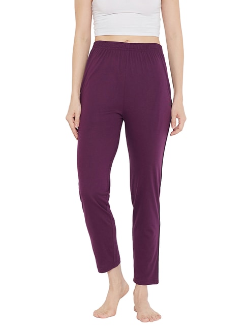 Horsebit low-rise straight velvet pants in purple - Gucci | Mytheresa