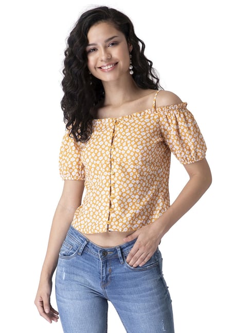 faballey off shoulder top