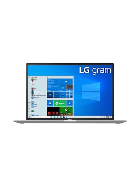 LG Gram Thin&Light Laptop 16Z90P-G.AJ53A2 Intel i5|11th Gen|8GB|256GBSSD|16 inch|W10H+MSO|INT|Silver