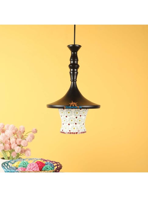 DecorativeRay Black & White Aluminium Ceiling Light - Set of 1