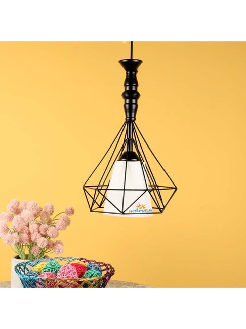 DecorativeRay Black Iron Ceiling Light - Set of 1