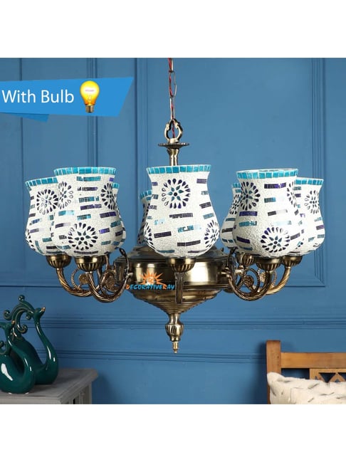 DecorativeRay Gold Aluminium Chandeliers - Set of 1