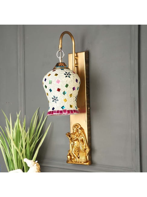 DecorativeRay Off White Iron Wall Light - Set of 1