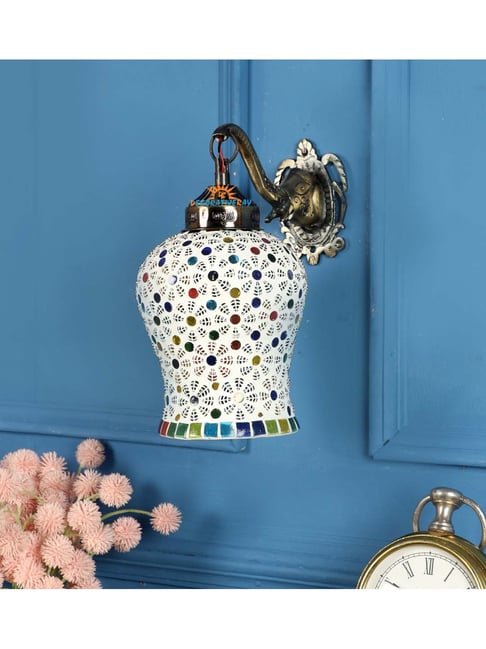 DecorativeRay Multicolor Aluminium Wall Light - Set of 1