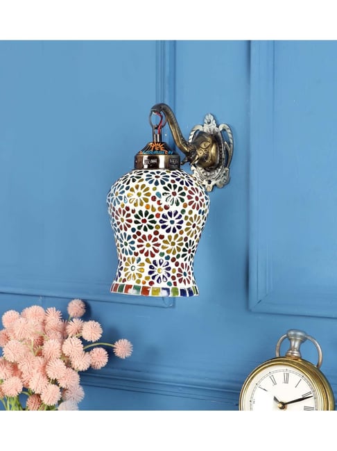 DecorativeRay Multicolor Aluminium Wall Light - Set of 1