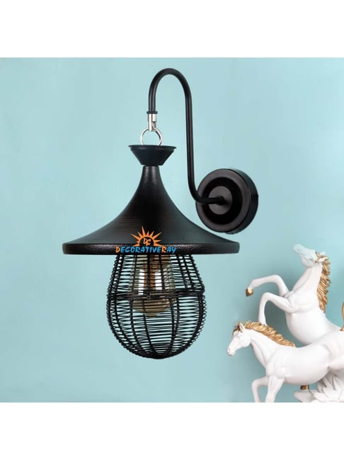 DecorativeRay Black Aluminium Wall Light - Set of 1