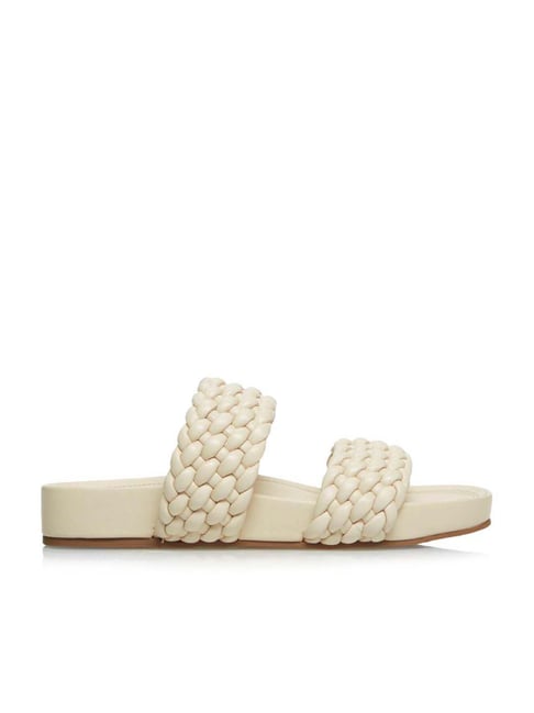 Dune London Women's LAYLOW Off White Casual Wedges