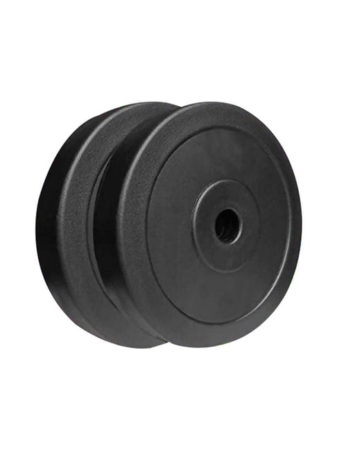 Triumph Black Weight Plates (3kg x 2)-Triumph-Footwear-TATA CLIQ