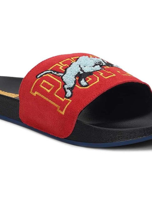 Slippers Fenty Puma Slides 2020 Puma Men's Leadcat FTR Red Slides