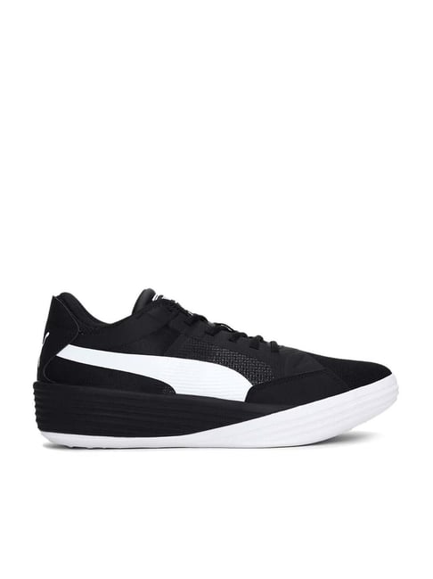 puma basketball shoes all black