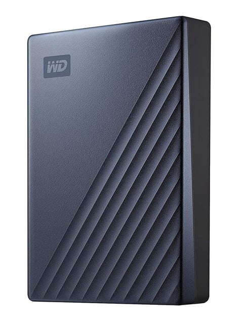 WD My Passport Ultra WDBFTM0040BBL-WESN 4TB Portable External Hard Drive (Blue)