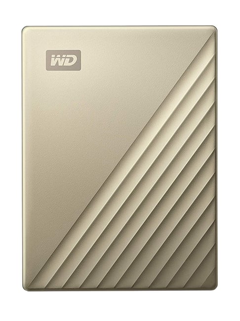 WD My Passport Ultra WDBFTM0040BGD-WESN 4TB Portable External Hard Drive (Gold)