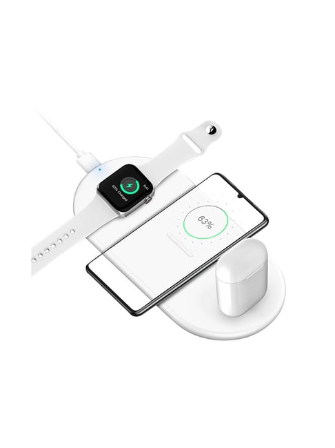 Wireless Charger, 4 in 1 Wireless Charger, Qi-Certified Fast Charging  Station Stand Compatible Apple Watch,Airpods, Apple Pencil, iPhone  13/12/11/11Pro/11Pro Max/X/XS/XS Max/XR/8/8Plus : Amazon.in: Electronics