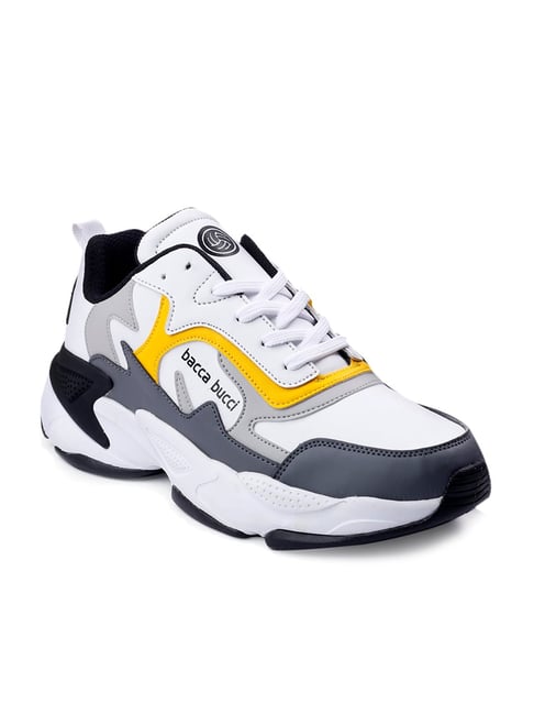 Bacca Bucci Men's White Training Shoes