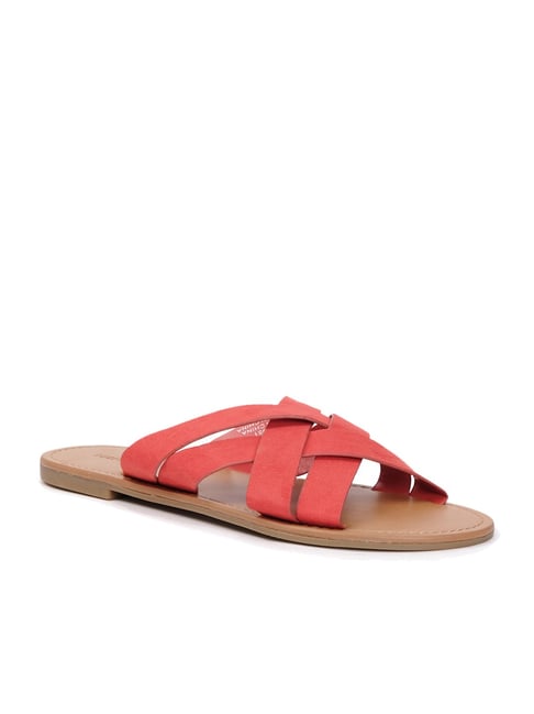 Red sandals forever on sale 21