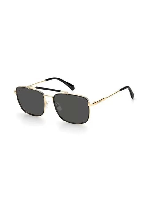 Buy Caprio Black Unisex Uber Stylish Aviator Polaroid Sunglass at Amazon.in