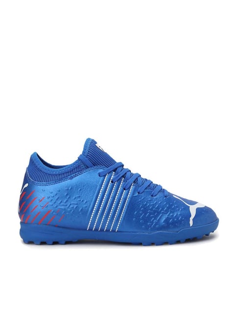 Puma Kids Future Z 4.2 Tt Jr Bluemazing & Sunblaze Football Shoes