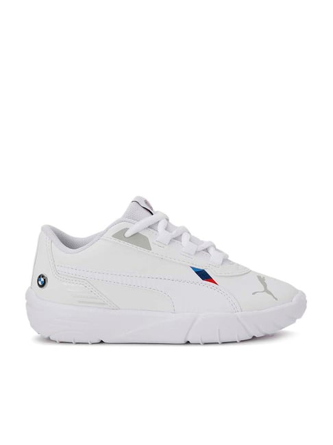 Puma Kids BMW MMS R-Cat Machina PS White Sneakers