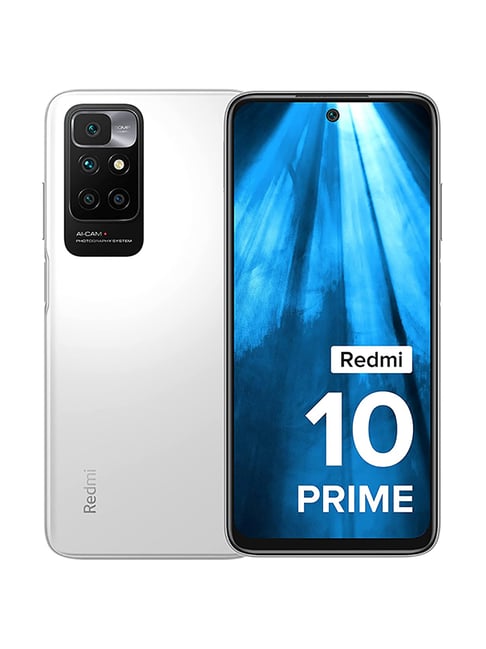 Redmi 10 Prime 64 GB (Astral White) 4 GB RAM, Dual SIM 4G