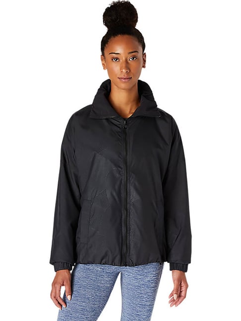 Asics black clearance jacket