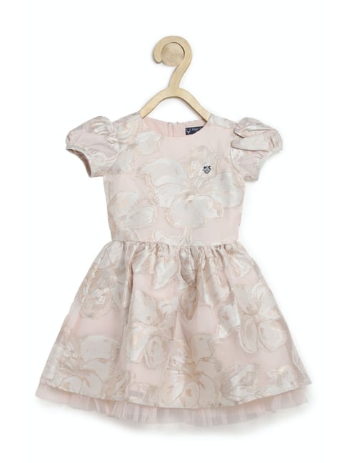 Allen Solly Junior Pink Printed  Dress