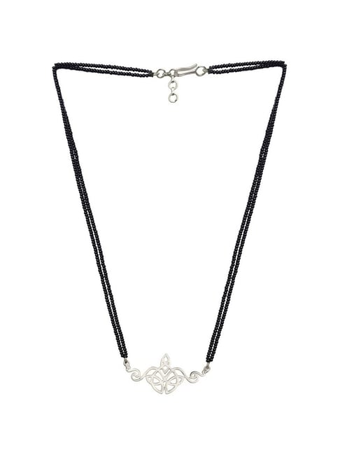 Sterling silver mangalsutra on sale chain