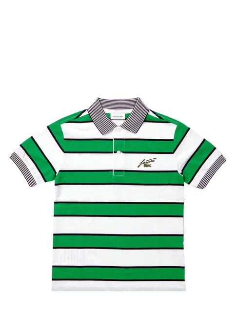 Lacoste Kids Multi Striped Regular Fit Polo T-Shirt