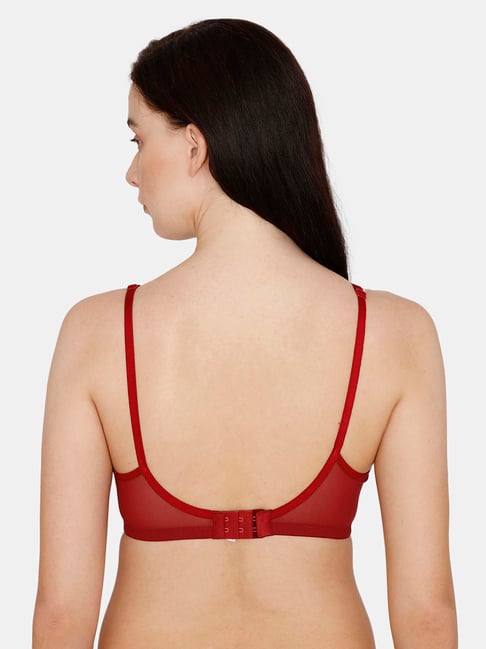 Buy Zivame Red Non Wired Non Padded Minimiser Bra for Women Online @ Tata  CLiQ