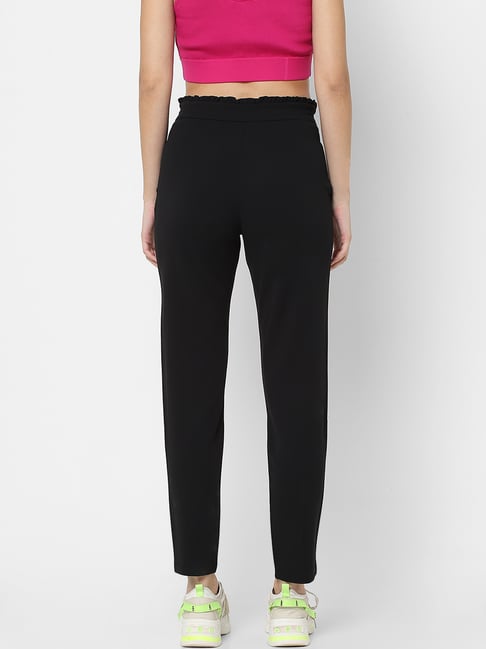 JDY By Only Black Slim Fit Drawstring Pants