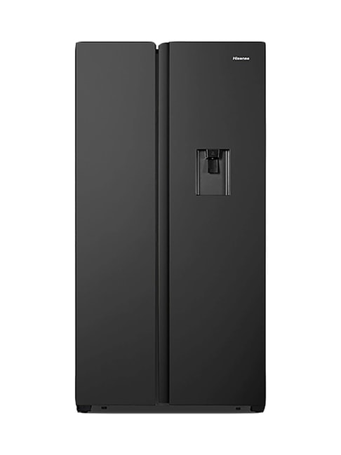 Hisense 564 L Inverter Frost Free Side by Side Refrigerator (Black Stainless...