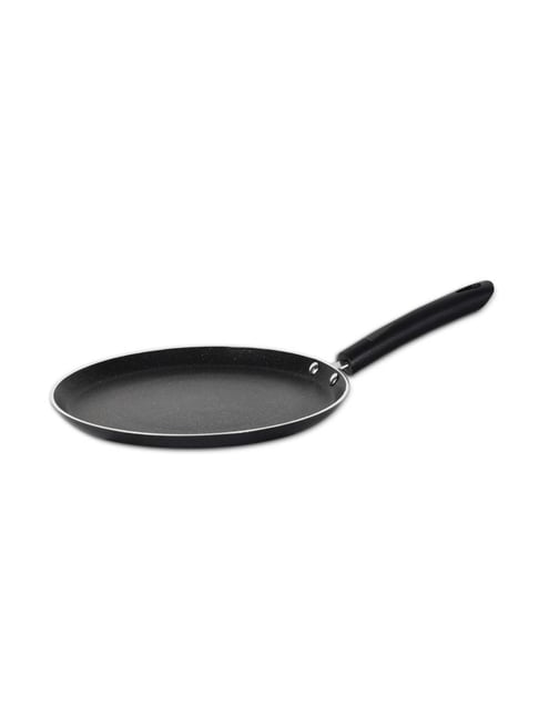 Bergner Black Aluminium Induction Bottom Tawa - Set of 1