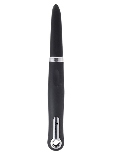 Bergner Master Pro Stainless Steel Peeler (Black)