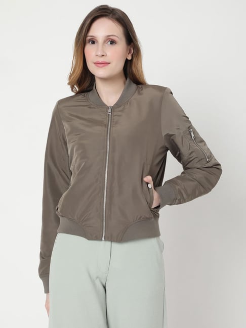 Vero Moda Grey Regular Fit Jacket