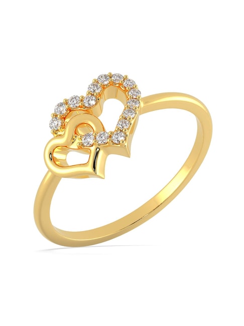 Buy Vighnaharta cz alloy Gold plated Valentine collection Initial '' S ''  Letter in heart ring alphabet collection for women and Girls Online at Best  Prices in India - JioMart.