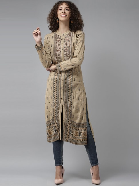 Buy Winter Printed Long Cotton Jacket TT1122 Online on Whatsapp  +919619659727 or ArtistryC.in | Winter outfits, Outfits, Cotton jacket