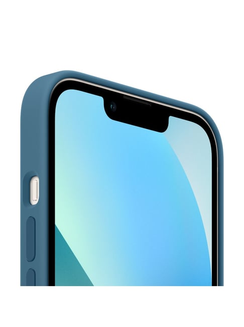 Buy iPhone 13 Silicone Case with MagSafe Blue Jay Online At Best